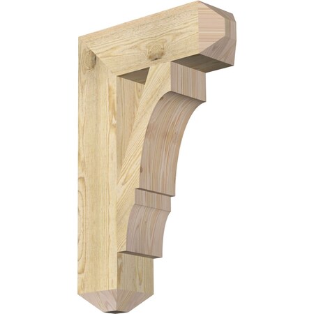 Ekena Millwork Balboa Craftsman Rough Sawn Bracket, Douglas Fir, 6"W x 20"D x 32"H BKT06X20X32BOA04RDF